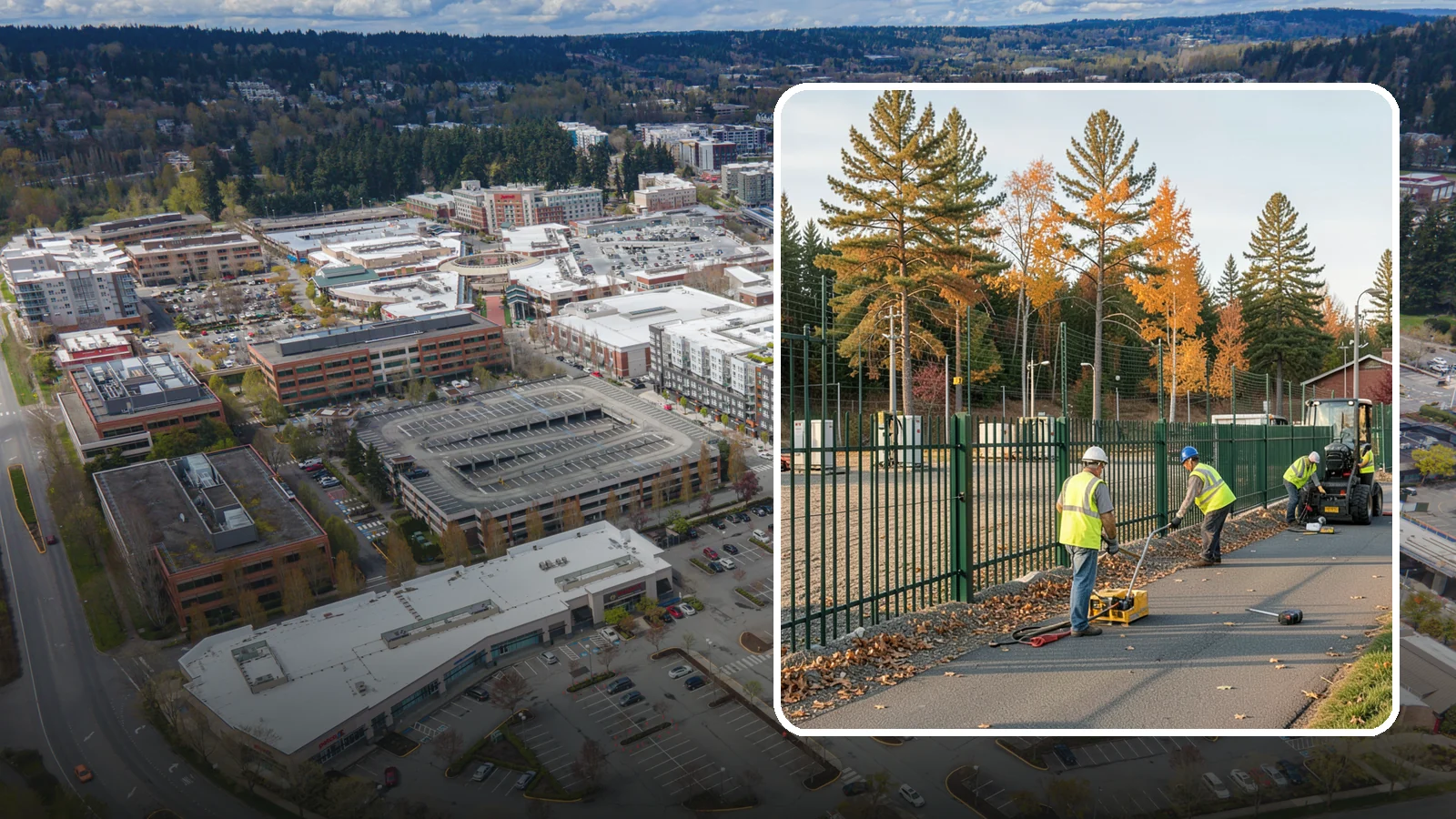 Security Fencing in Redmond, King County, WA - Install high-security fencing for utility sites, equipment yards, and sensitive public infrastructure.