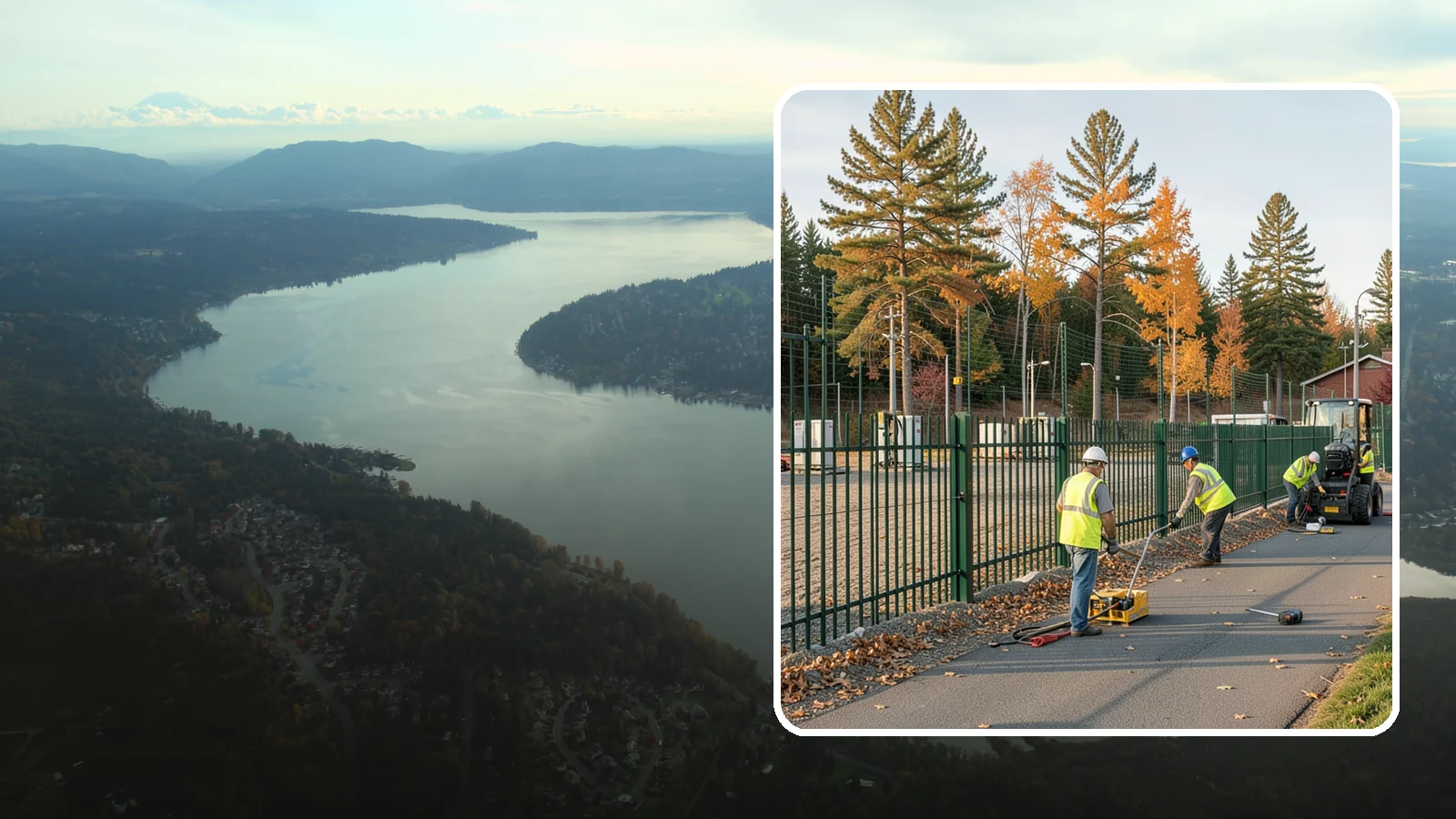 Security Fencing in Sammamish, King County, WA - Install high-security fencing for utility sites, equipment yards, and sensitive public infrastructure.