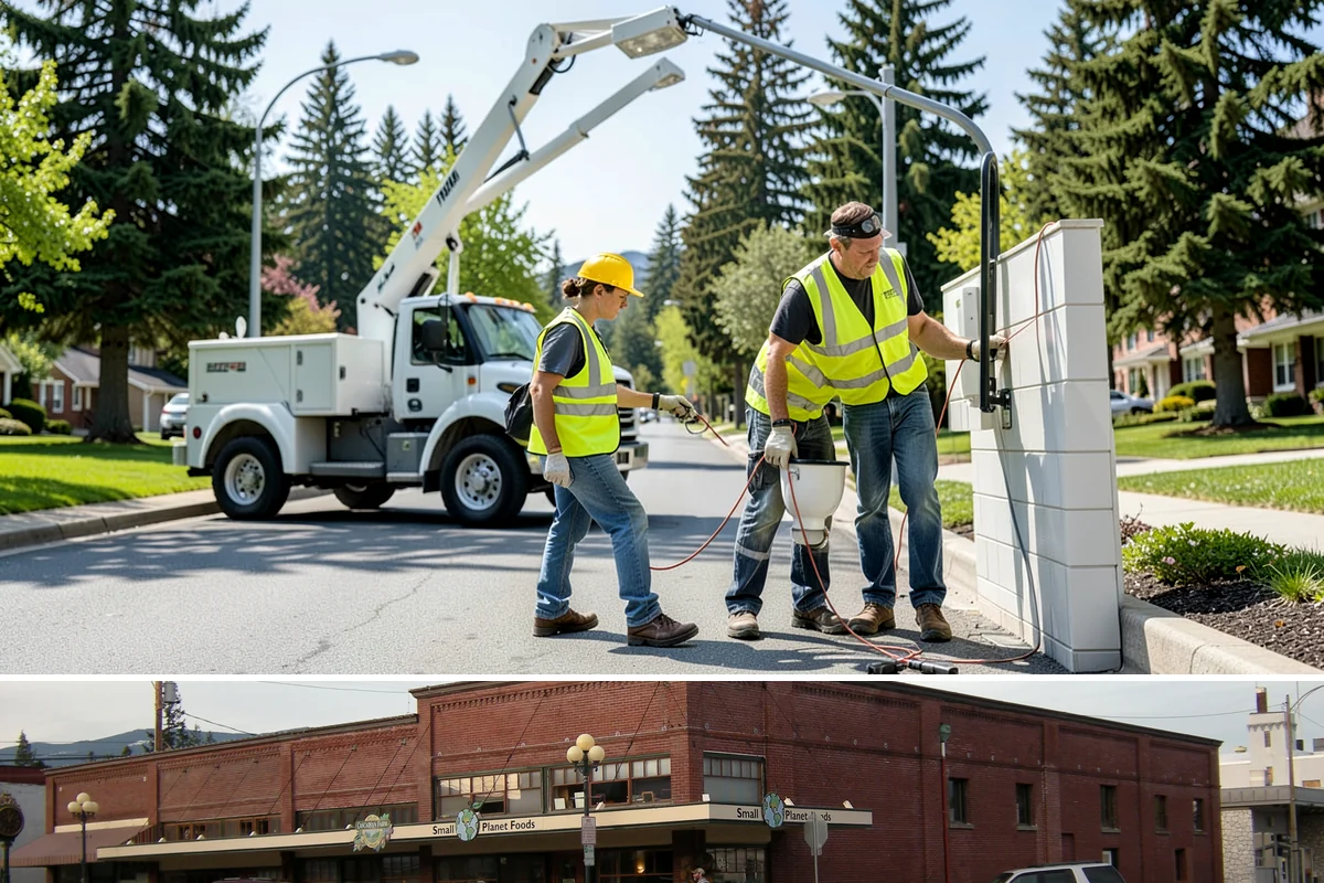 Security Fencing in Sedro-Woolley, Skagit County, WA - Security fencing is installed year-round, with project timing coordinated to facility operations and drier ground conditions...