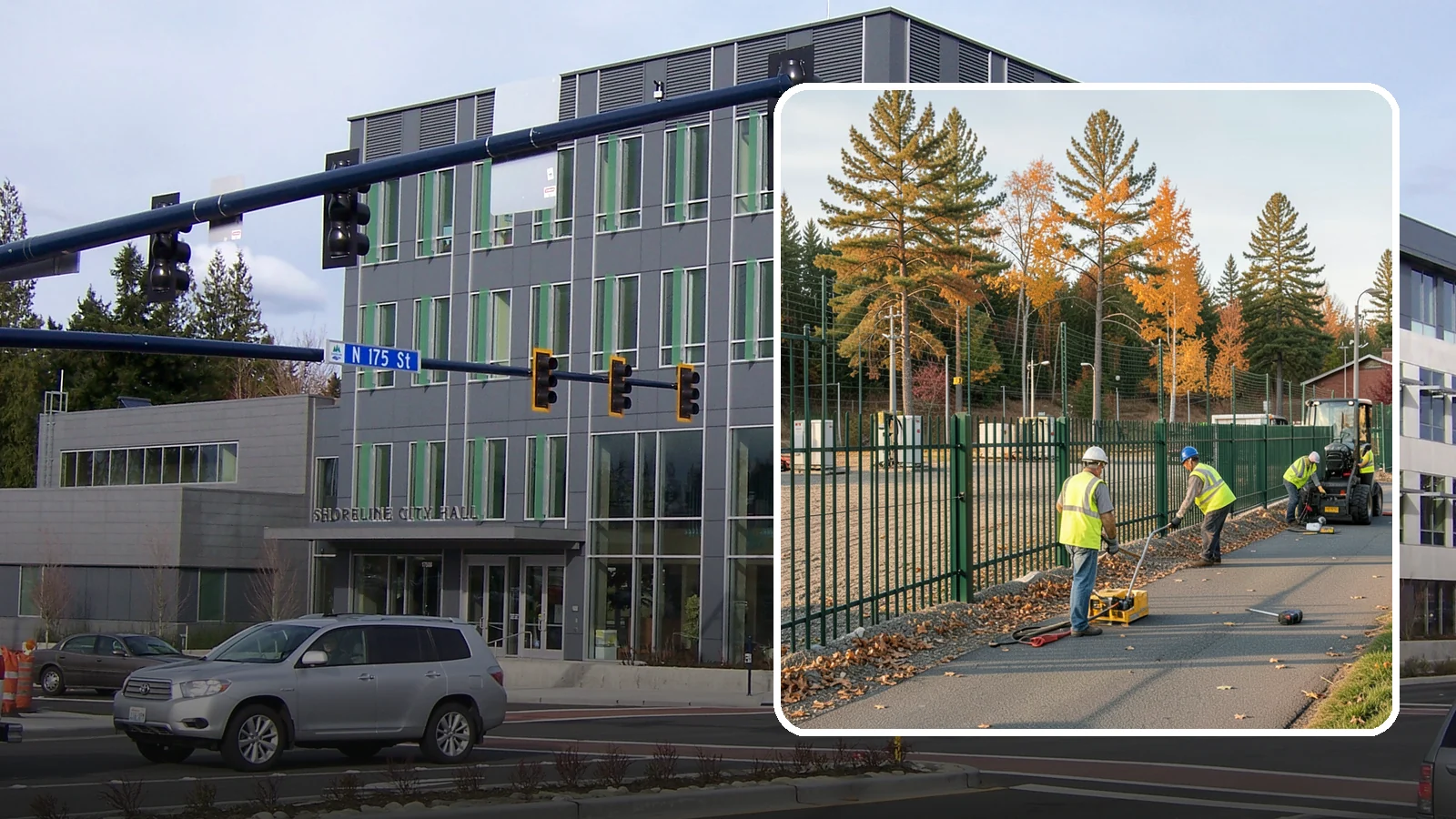 Security Fencing in Shoreline, King County, WA - Install high-security fencing for utility sites, equipment yards, and sensitive public infrastructure.