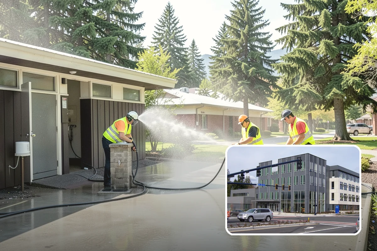 Security Fencing in Shoreline, King County, WA - Deters and delays intrusion at critical infrastructure