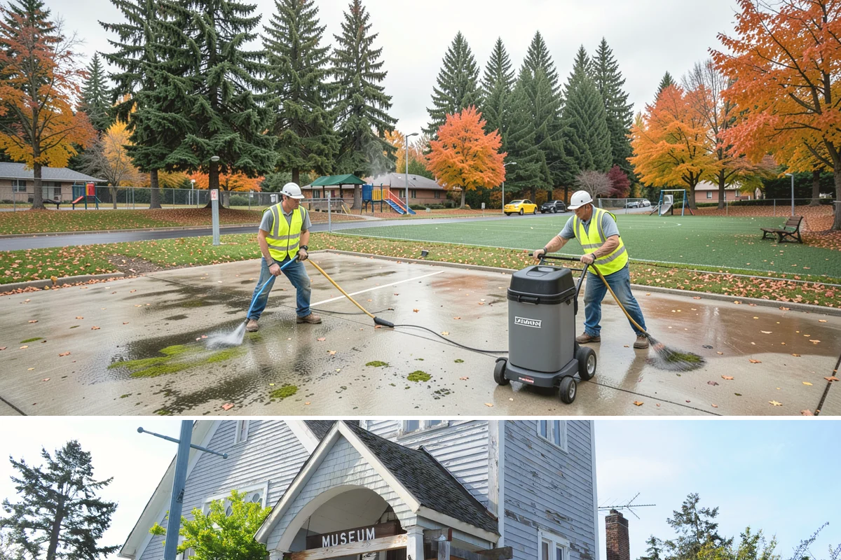 Security Fencing in Steilacoom, Pierce County, WA - Security fencing is installed year-round, with project timing coordinated to facility operations and drier ground conditions...