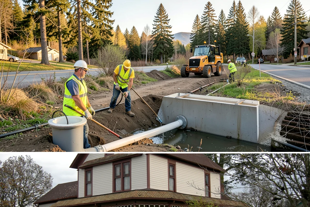 Security Fencing in Sumner, Pierce County, WA - Security fencing is installed year-round, with project timing coordinated to facility operations and drier ground conditions...