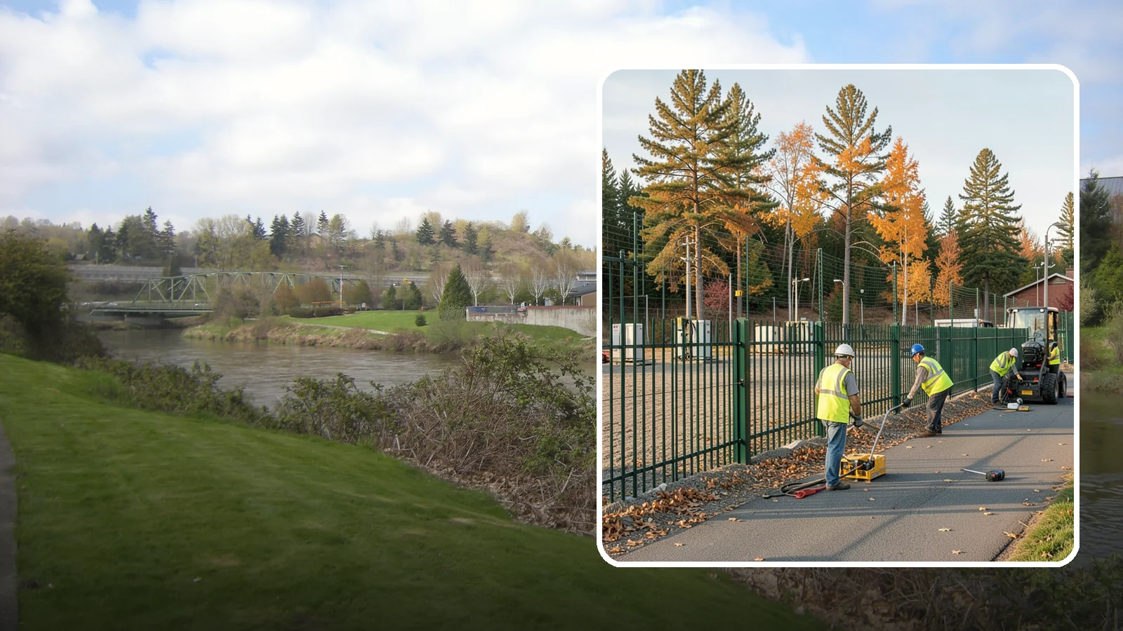 Security Fencing in Tukwila, King County, WA - Install high-security fencing for utility sites, equipment yards, and sensitive public infrastructure.