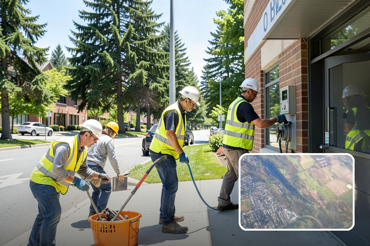 Senior Center Grounds Maintenance in Algona, King County, WA - Heightened focus on slip, trip, and fall hazards