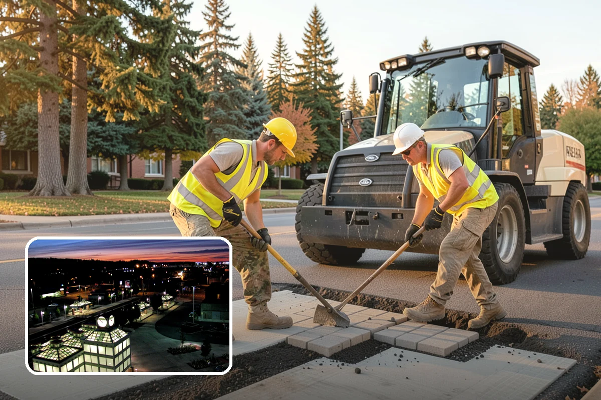 Senior Center Grounds Maintenance in Auburn, King County, WA - Heightened focus on slip, trip, and fall hazards