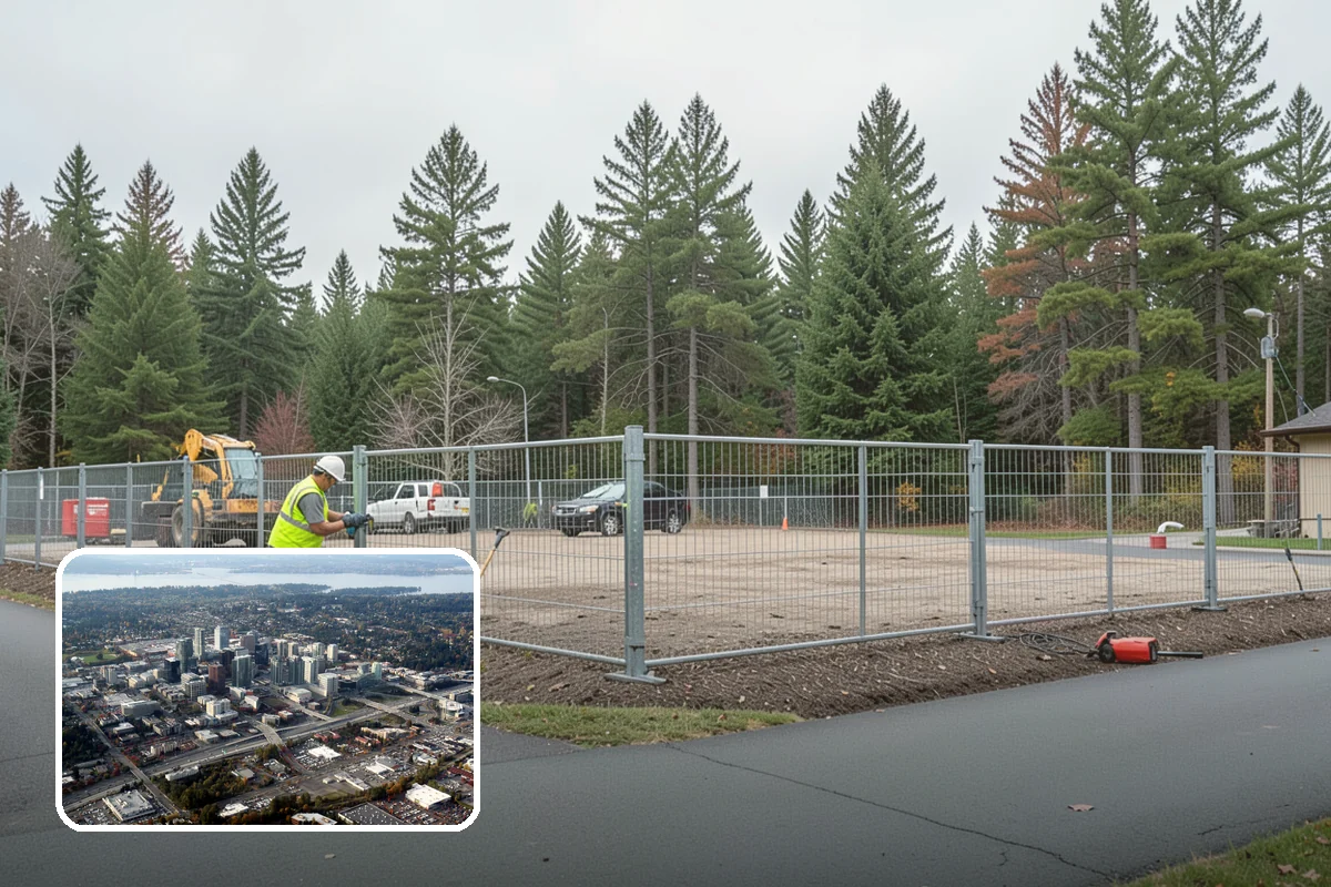 Senior Center Grounds Maintenance in Bellevue, King County, WA - Heightened focus on slip, trip, and fall hazards