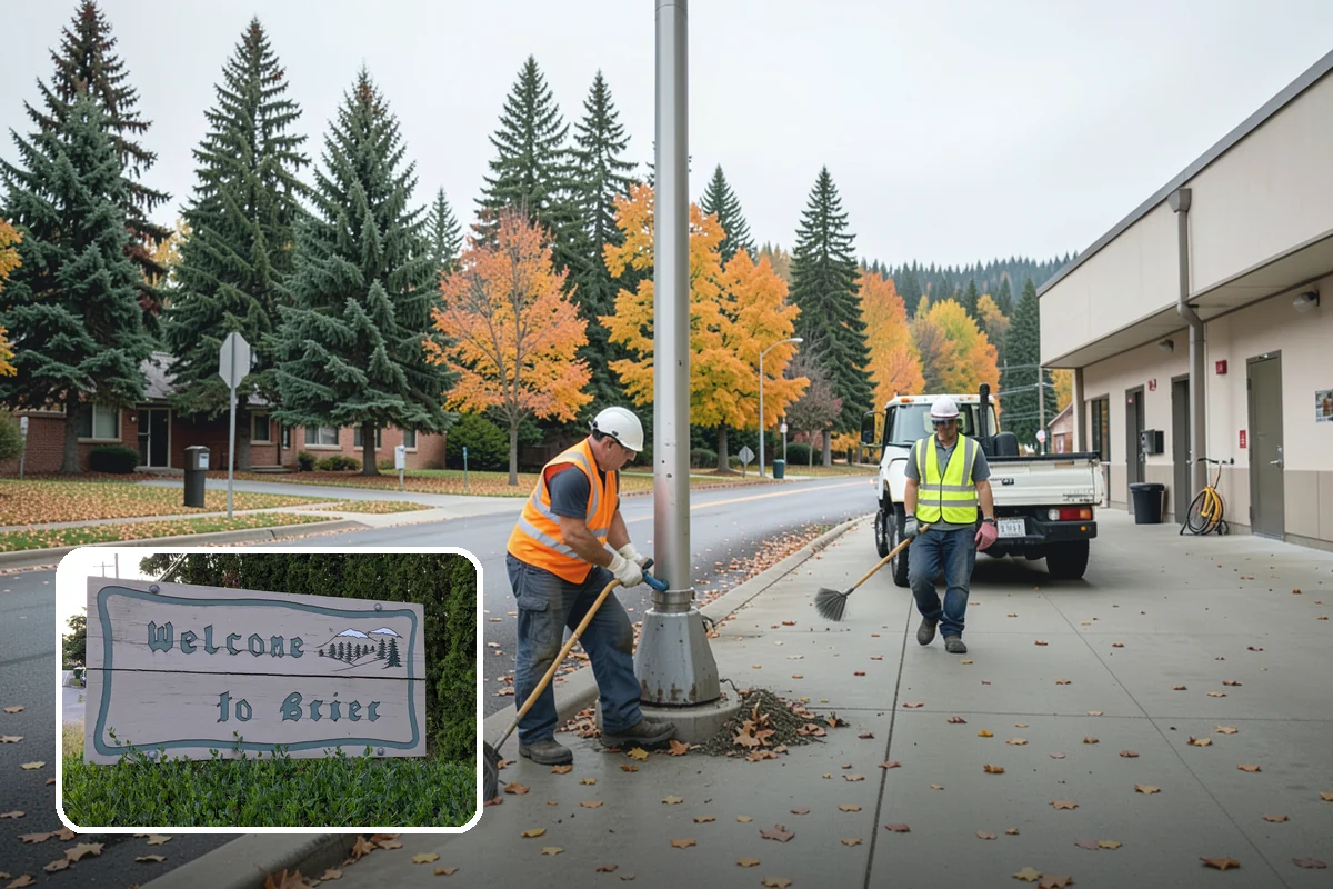 Senior Center Grounds Maintenance in Brier, Snohomish County, WA - Heightened focus on slip, trip, and fall hazards
