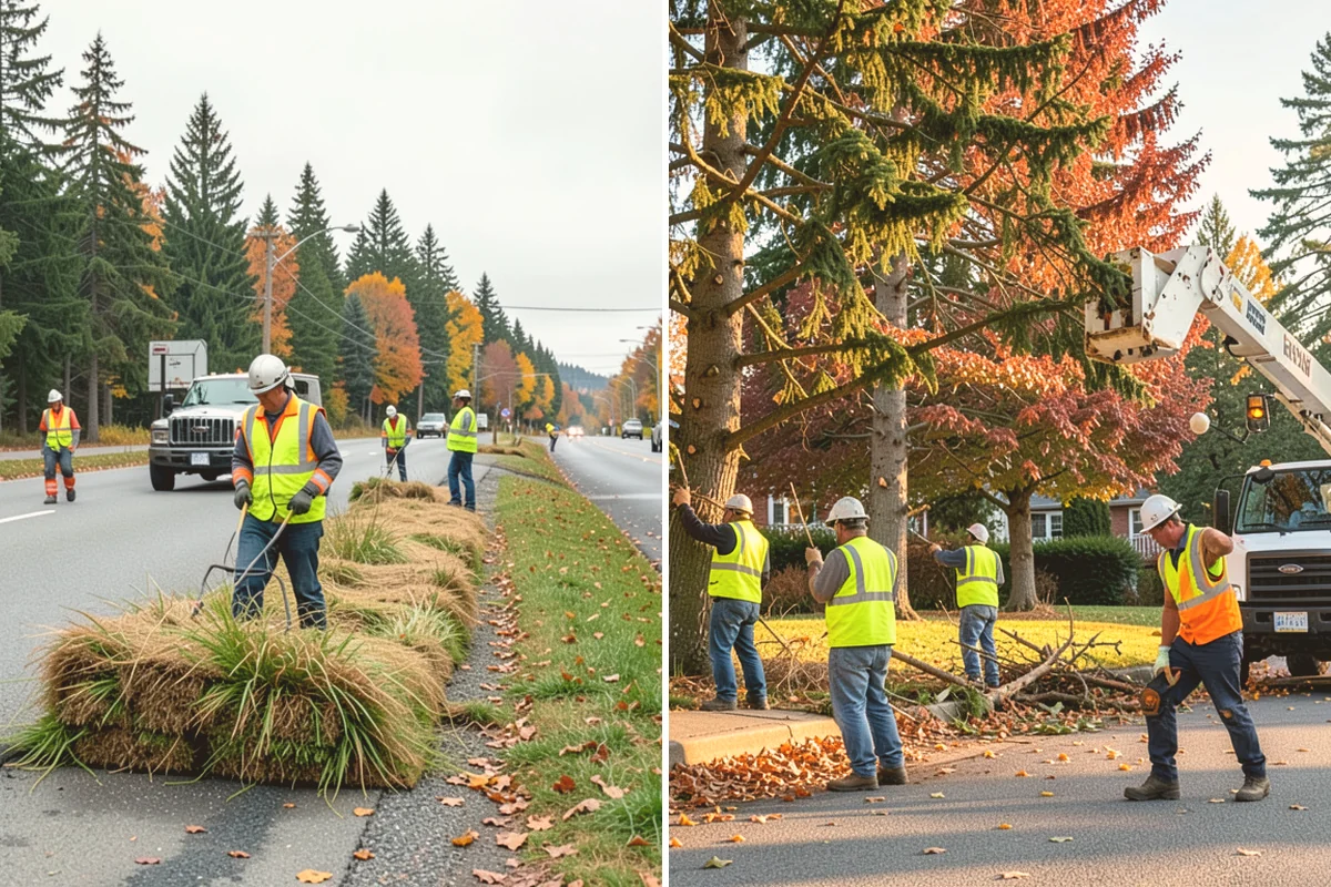 Senior Center Grounds Maintenance in Brier, Snohomish County, WA - Assess walkways and entrances for mobility and slip hazards