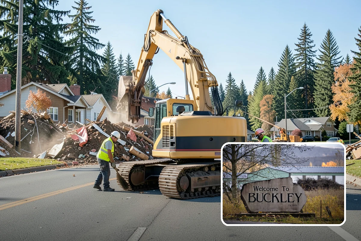 Senior Center Grounds Maintenance in Buckley, Pierce County, WA - Heightened focus on slip, trip, and fall hazards
