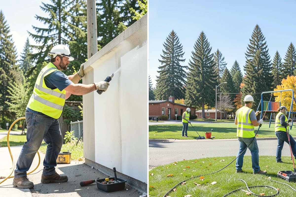 Senior Center Grounds Maintenance in Burien, King County, WA - Assess walkways and entrances for mobility and slip hazards