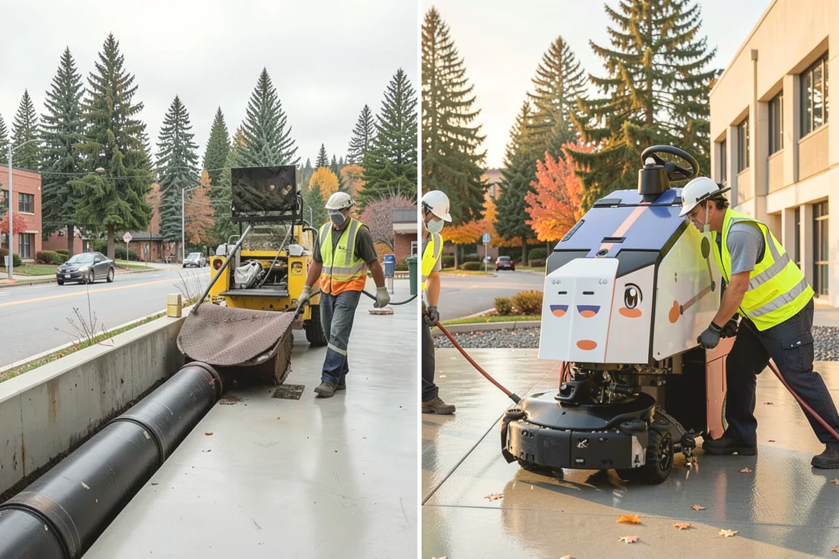 Senior Center Grounds Maintenance in Burlington, Skagit County, WA - Assess walkways and entrances for mobility and slip hazards