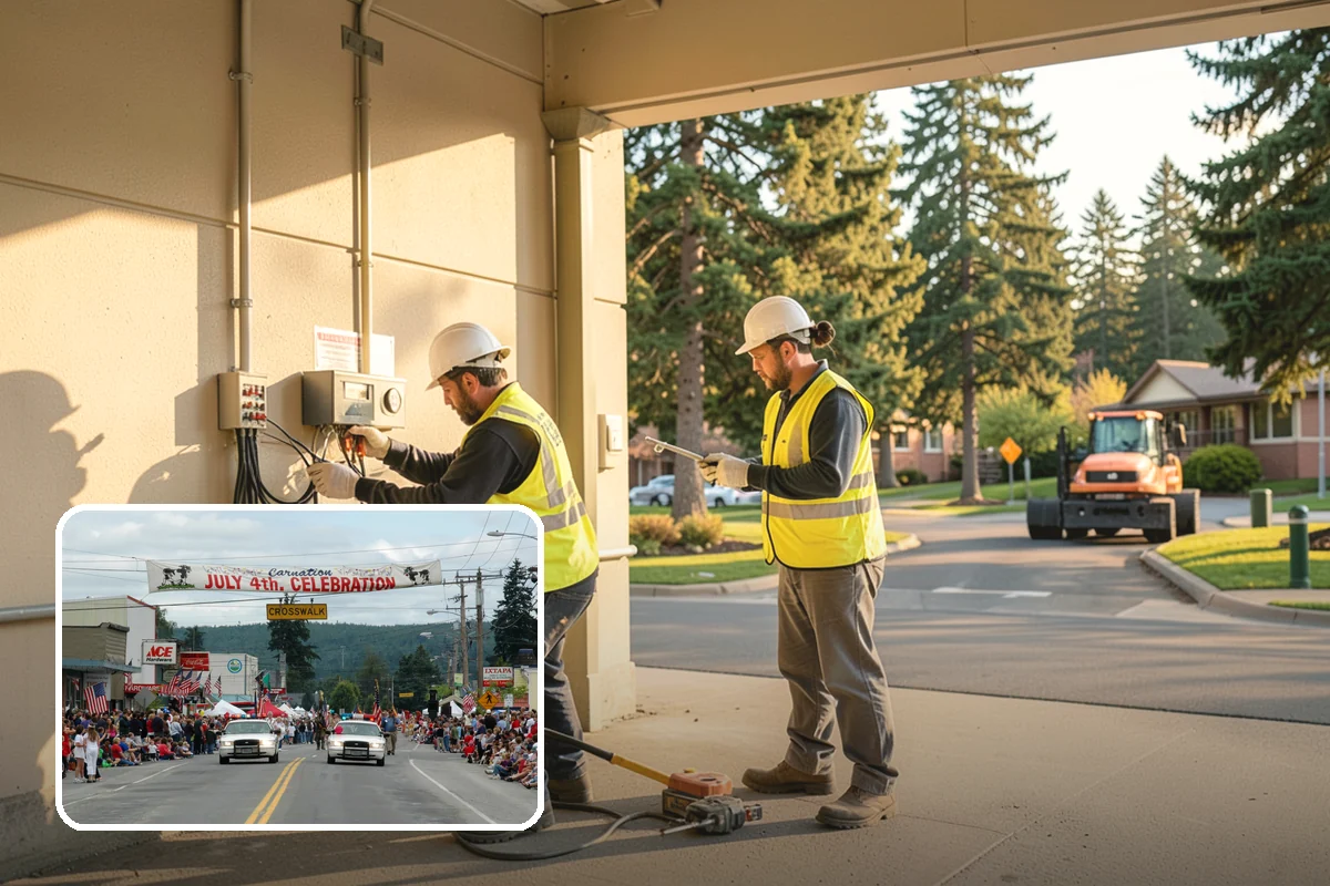 Senior Center Grounds Maintenance in Carnation, King County, WA - Heightened focus on slip, trip, and fall hazards