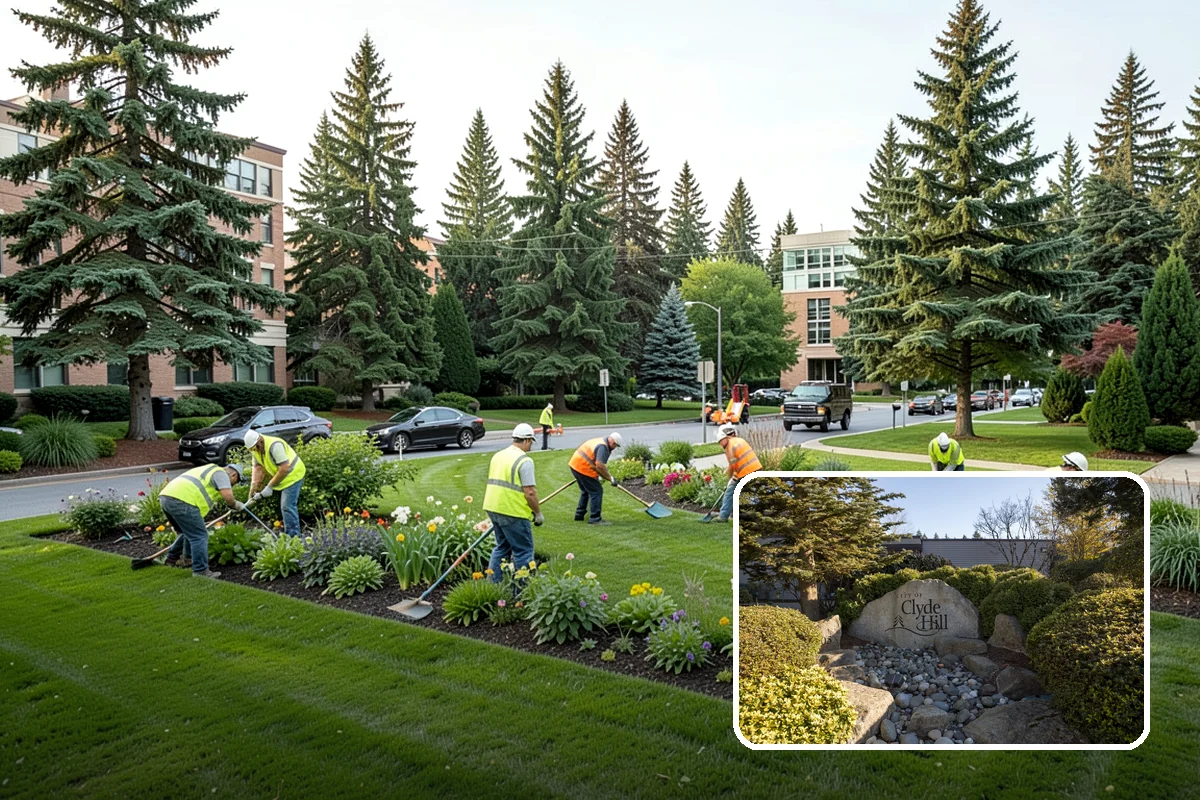 Senior Center Grounds Maintenance in Clyde Hill, King County, WA - Heightened focus on slip, trip, and fall hazards