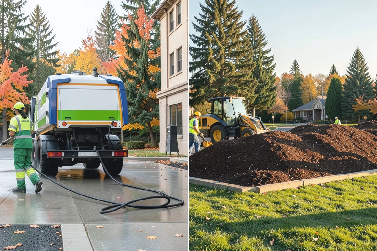 Senior Center Grounds Maintenance in Darrington, Snohomish County, WA - Assess walkways and entrances for mobility and slip hazards