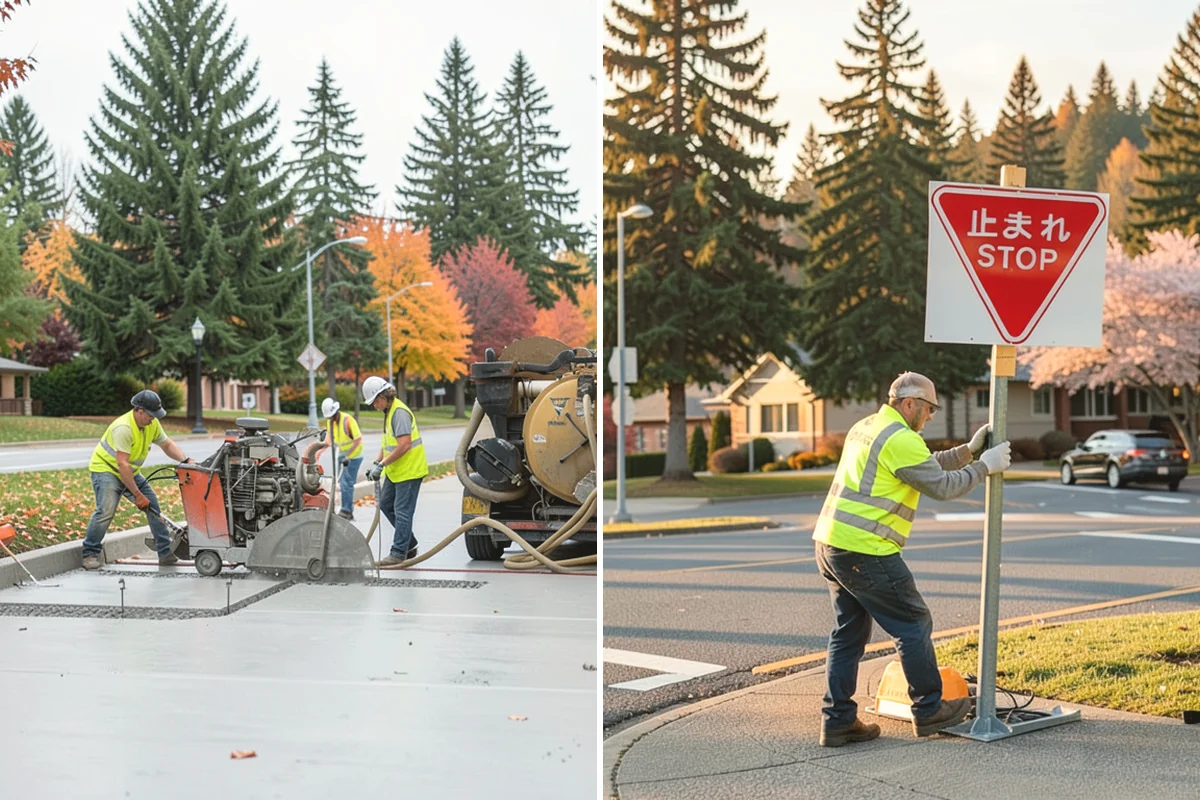 Senior Center Grounds Maintenance in Edgewood, Pierce County, WA - Assess walkways and entrances for mobility and slip hazards
