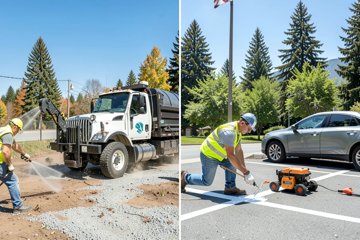 Senior Center Grounds Maintenance in Federal Way, King County, WA - Assess walkways and entrances for mobility and slip hazards