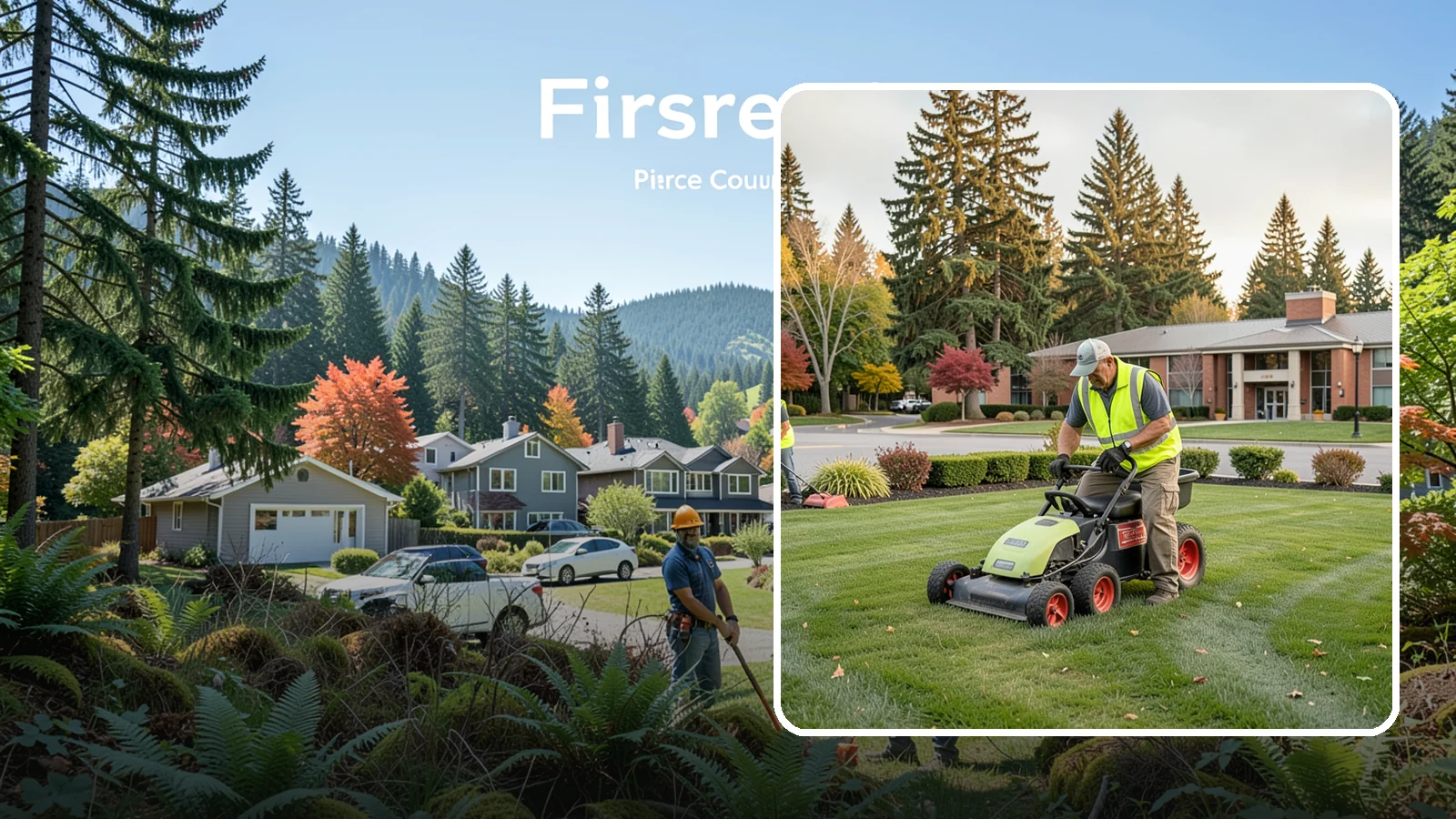 Senior Center Grounds Maintenance in Fircrest, Pierce County, WA - Grounds maintenance for senior centers and older-adult facilities across Western Washington communities.