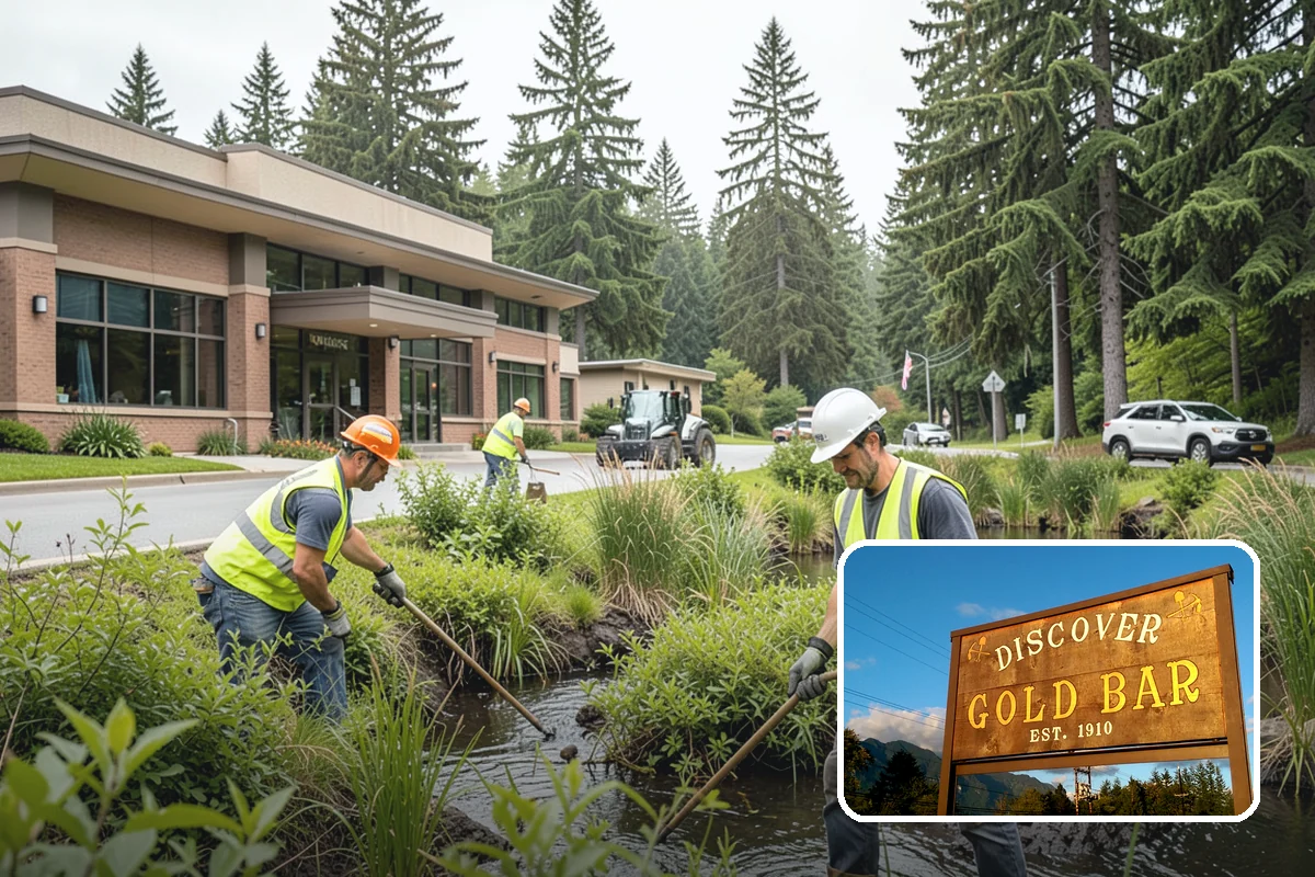 Senior Center Grounds Maintenance in Gold Bar, Snohomish County, WA - Heightened focus on slip, trip, and fall hazards