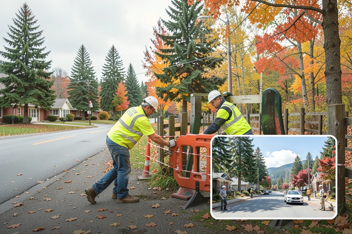 Senior Center Grounds Maintenance in Hunts Point, King County, WA - Heightened focus on slip, trip, and fall hazards