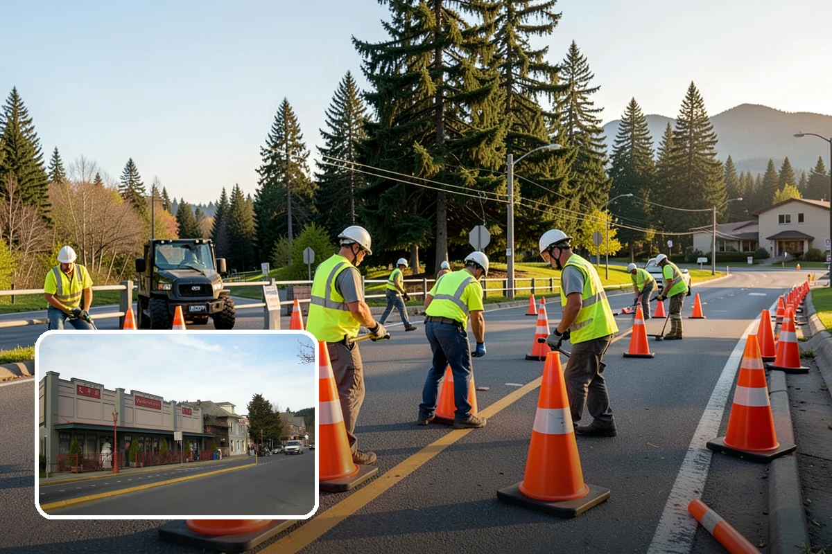 Senior Center Grounds Maintenance in Issaquah, King County, WA - Heightened focus on slip, trip, and fall hazards