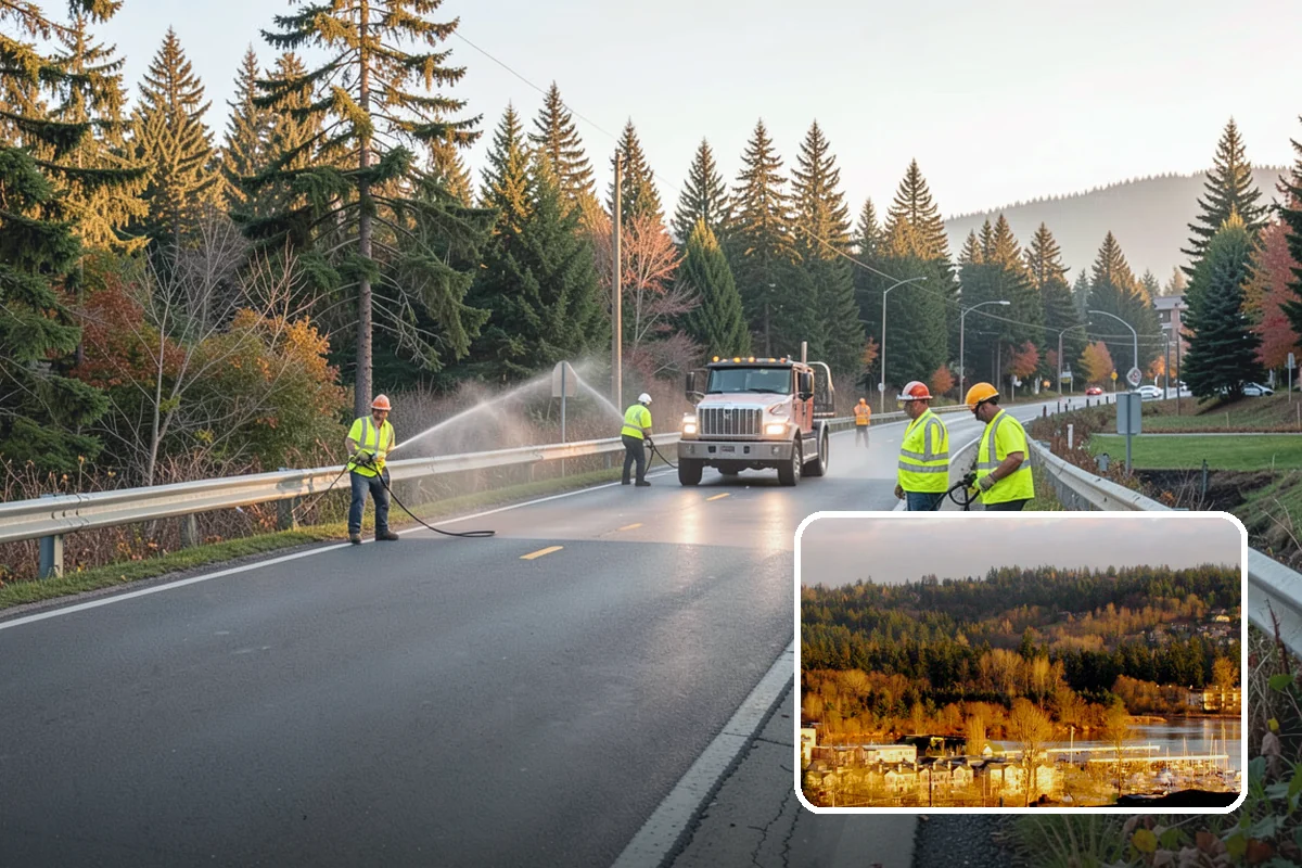 Senior Center Grounds Maintenance in Kenmore, King County, WA - Heightened focus on slip, trip, and fall hazards