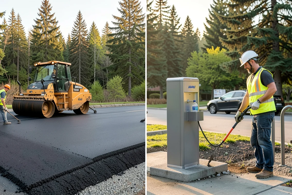 Senior Center Grounds Maintenance in Kenmore, King County, WA - Assess walkways and entrances for mobility and slip hazards