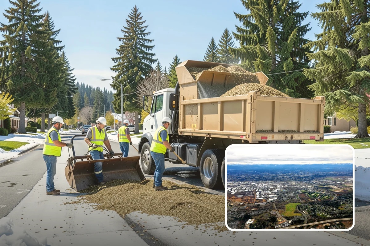 Senior Center Grounds Maintenance in Kent, King County, WA - Heightened focus on slip, trip, and fall hazards