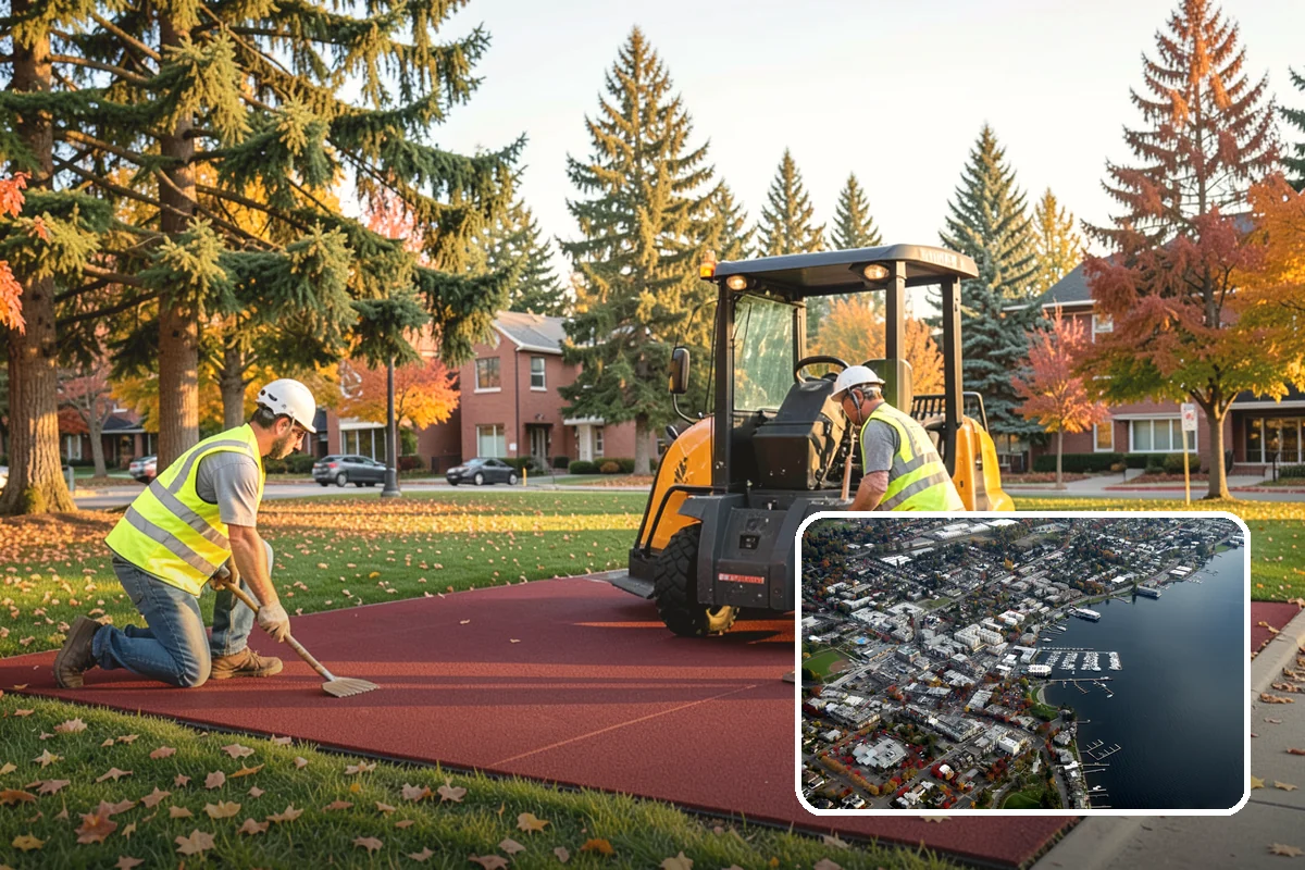 Senior Center Grounds Maintenance in Kirkland, King County, WA - Heightened focus on slip, trip, and fall hazards