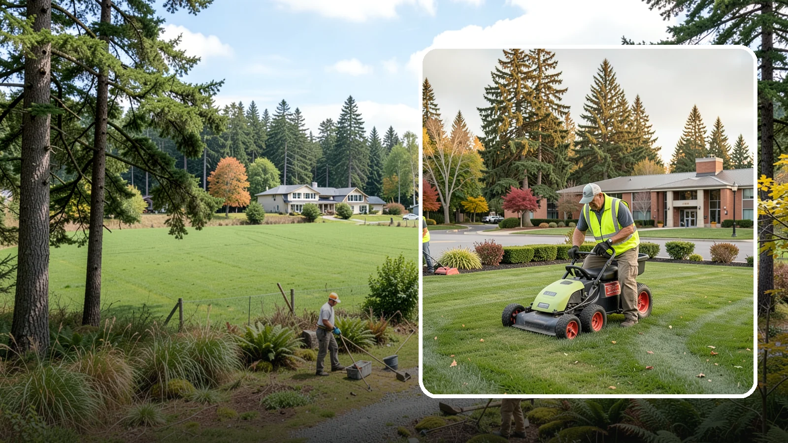 Senior Center Grounds Maintenance in Lyman, Skagit County, WA - Grounds maintenance for senior centers and older-adult facilities across Western Washington communities.