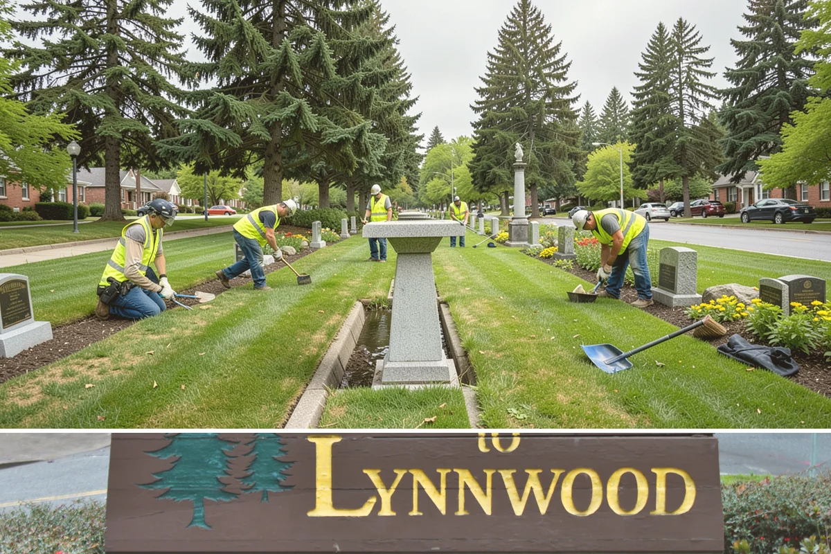 Senior Center Grounds Maintenance in Lynnwood, Snohomish County, WA - Moss and leaf removal on walkways is most critical through the wet months from October to March.