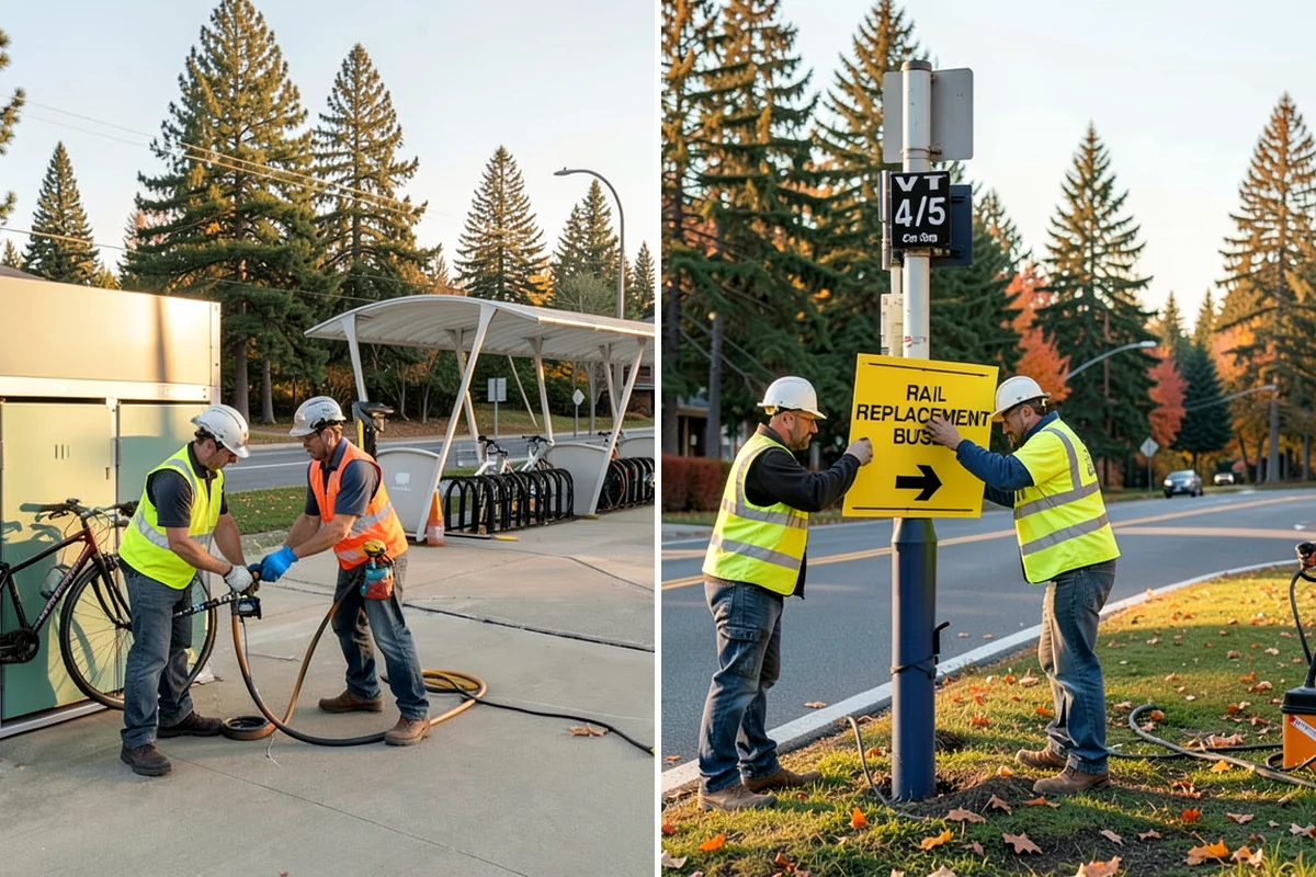 Senior Center Grounds Maintenance in Maple Valley, King County, WA - Assess walkways and entrances for mobility and slip hazards