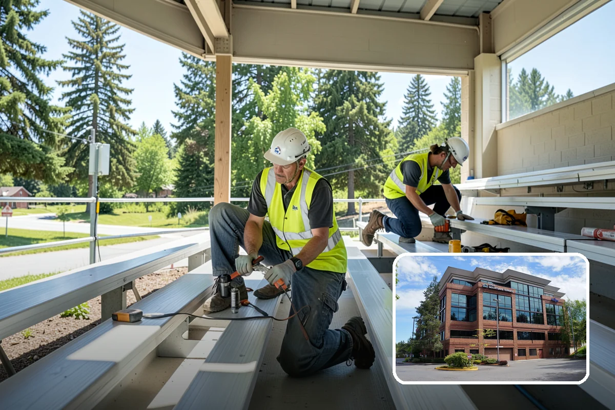 Senior Center Grounds Maintenance in Mountlake Terrace, Snohomish County, WA - Heightened focus on slip, trip, and fall hazards