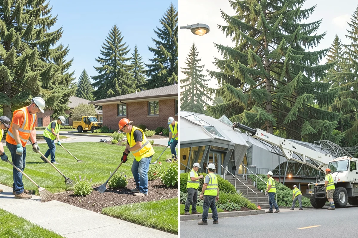 Senior Center Grounds Maintenance in Mountlake Terrace, Snohomish County, WA - Assess walkways and entrances for mobility and slip hazards