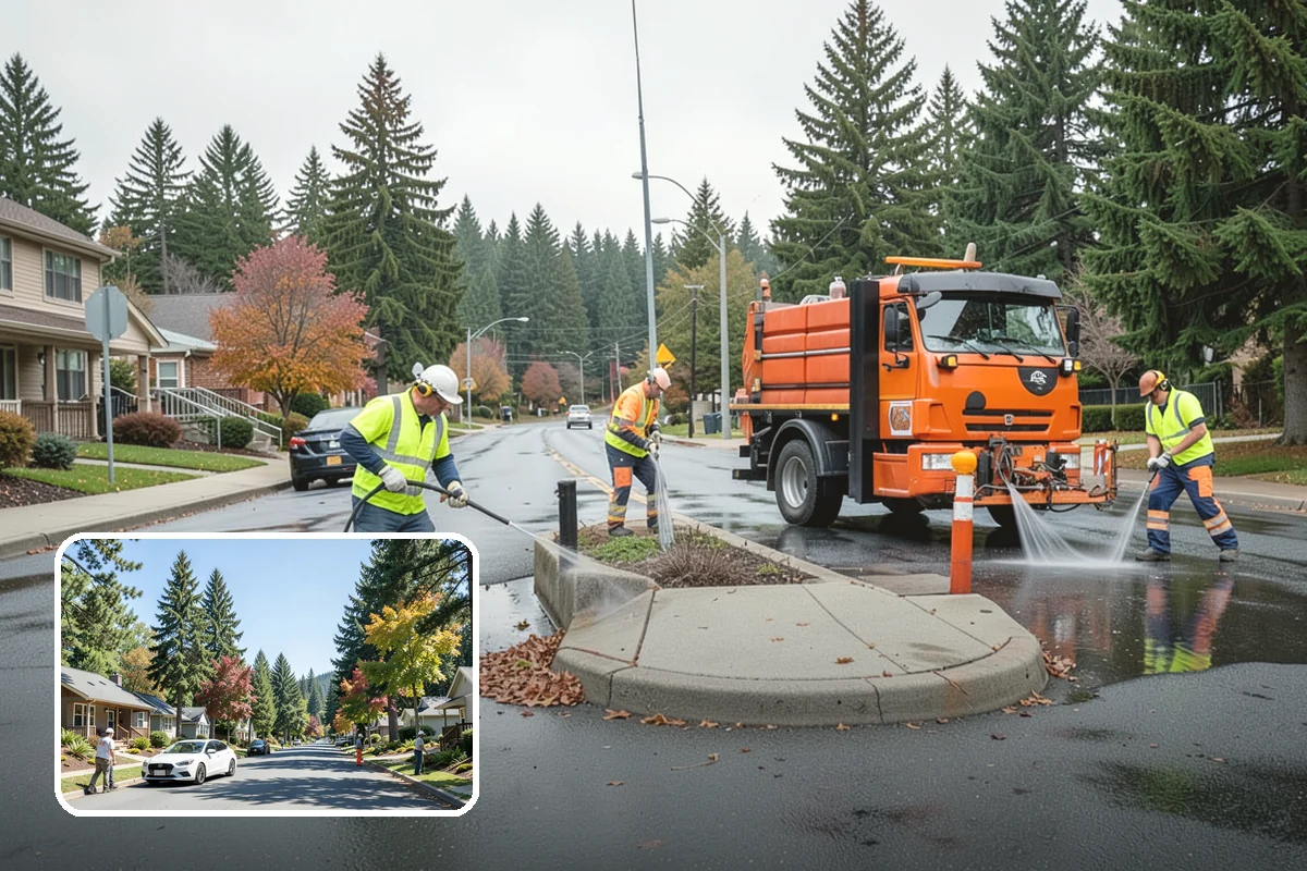 Senior Center Grounds Maintenance in Orting, Pierce County, WA - Heightened focus on slip, trip, and fall hazards