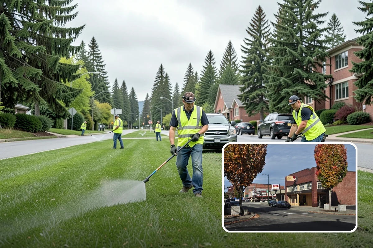 Senior Center Grounds Maintenance in Puyallup, Pierce County, WA - Heightened focus on slip, trip, and fall hazards