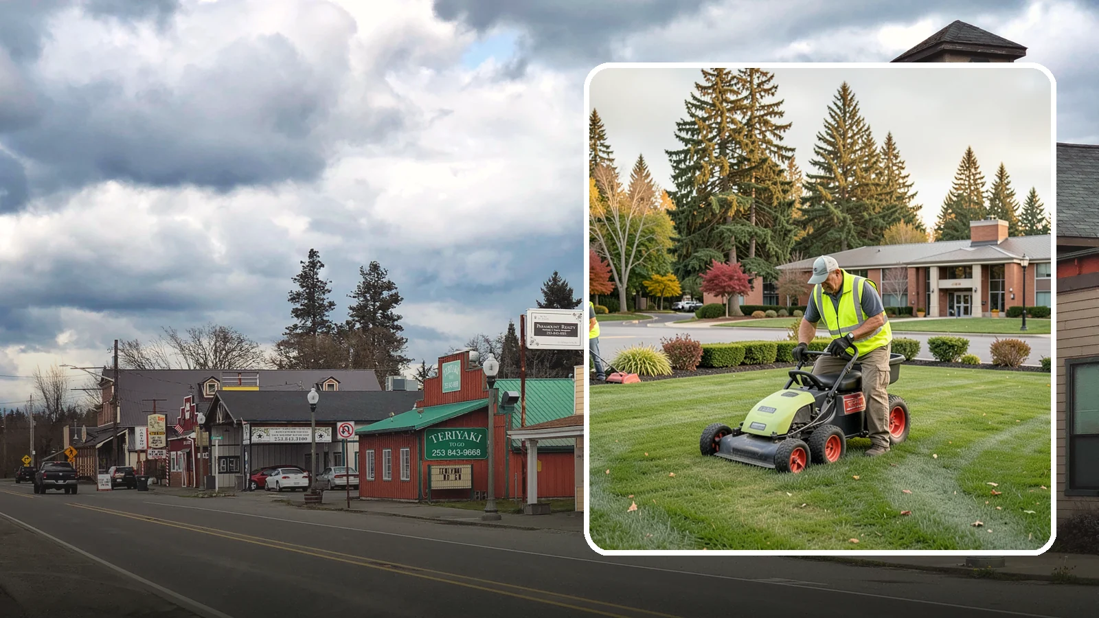 Senior Center Grounds Maintenance in Roy, Pierce County, WA - Grounds maintenance for senior centers and older-adult facilities across Western Washington communities.