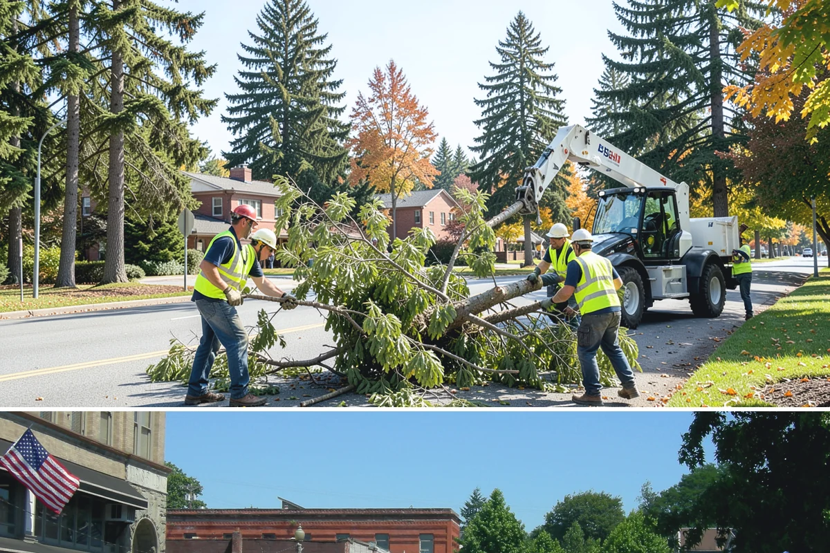 Senior Center Grounds Maintenance in Snohomish, Snohomish County, WA - Moss and leaf removal on walkways is most critical through the wet months from October to March.