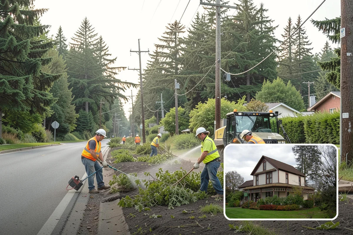 Senior Center Grounds Maintenance in Sumner, Pierce County, WA - Heightened focus on slip, trip, and fall hazards