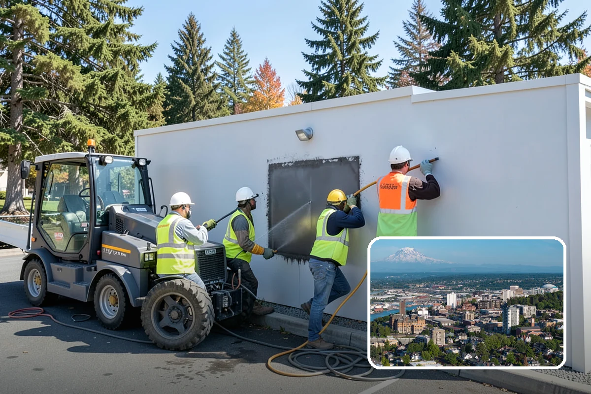 Senior Center Grounds Maintenance in Tacoma, Pierce County, WA - Heightened focus on slip, trip, and fall hazards