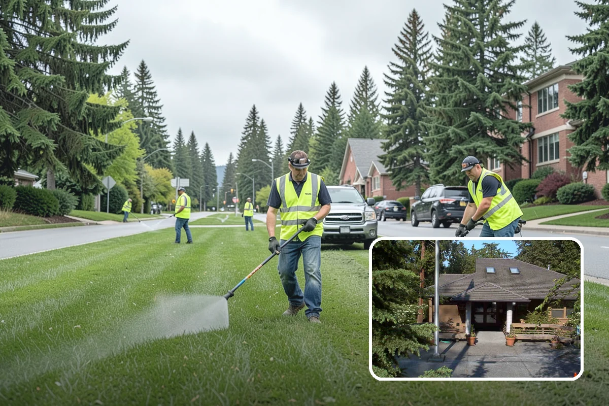 Senior Center Grounds Maintenance in Yarrow Point, King County, WA - Heightened focus on slip, trip, and fall hazards