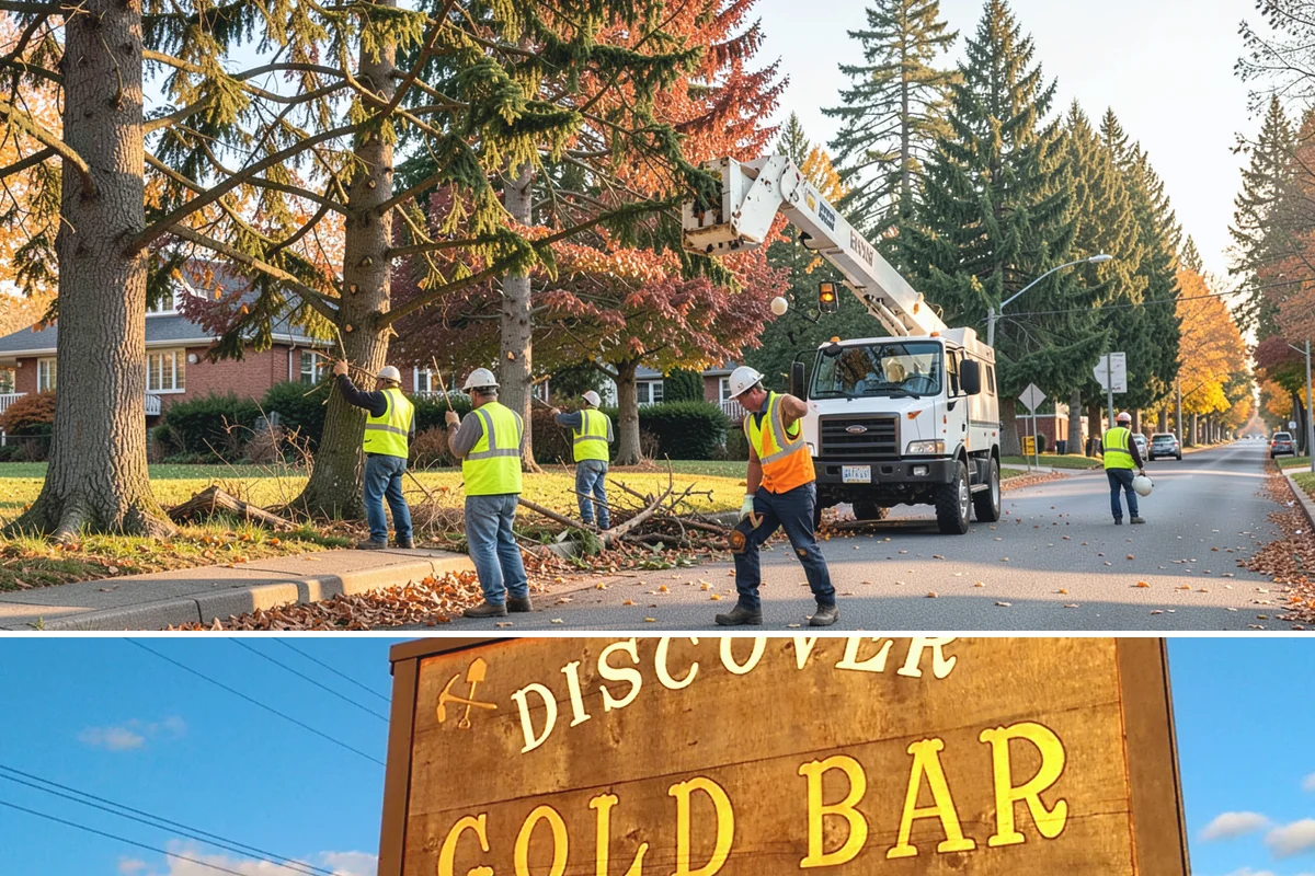 Shade Sail Installation in Gold Bar, Snohomish County, WA - Shade structures are best installed in spring so they are in place for the sunniest summer months of heaviest park use.