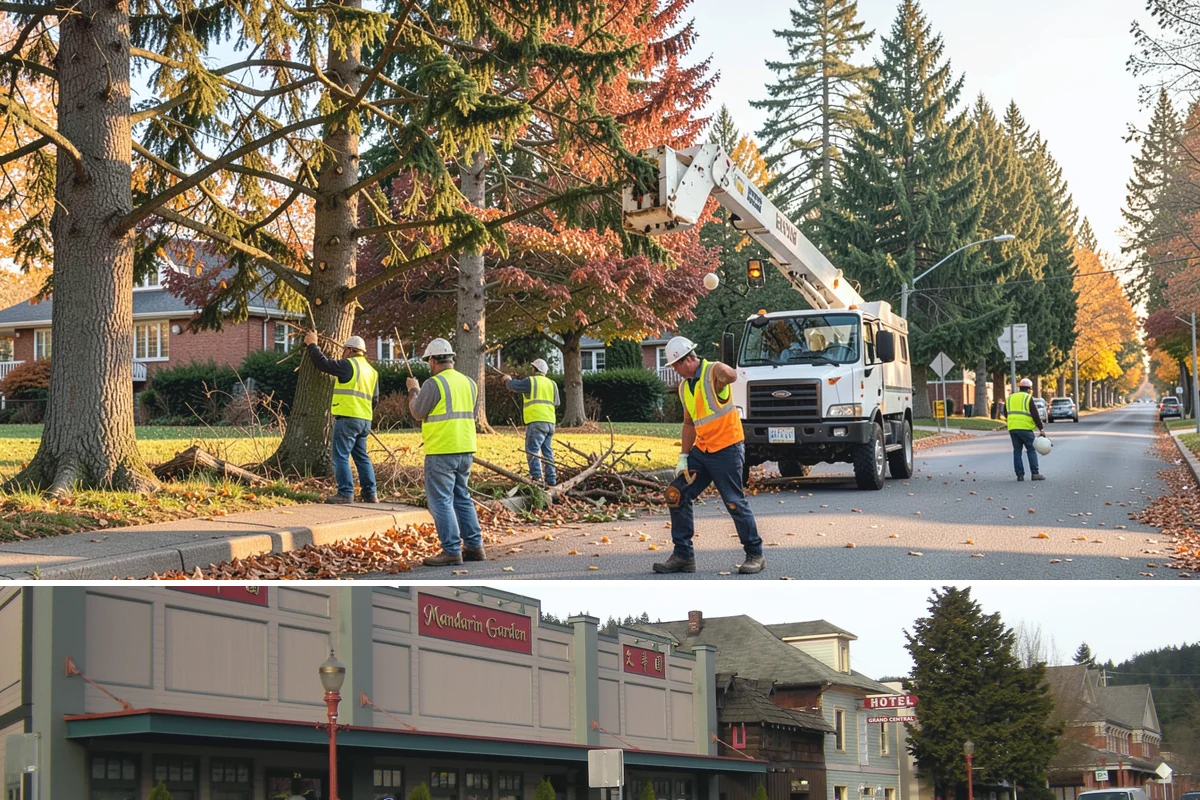 Shade Sail Installation in Issaquah, King County, WA - Shade structures are best installed in spring so they are in place for the sunniest summer months of heaviest park use.