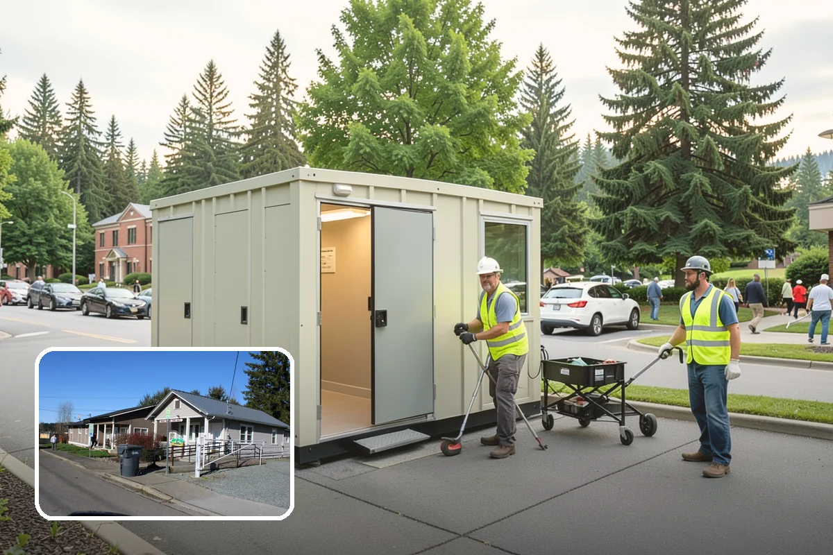 Shade Sail Installation in South Prairie, Pierce County, WA - Reduces UV exposure and heat over play and seating areas