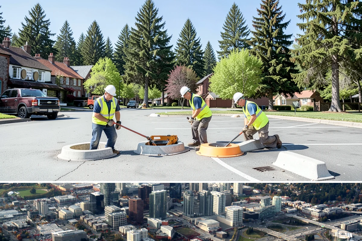 Shoulder Mowing in Bellevue, King County, WA - Shoulder growth peaks from May through September, and late-summer passes are valuable for removing cured fuels before the...