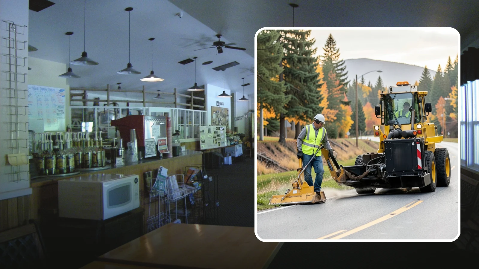 Shoulder Mowing in Black Diamond, King County, WA - Targeted shoulder mowing that clears the paved-edge vegetation strip to protect pavement integrity and pedestrian safety.