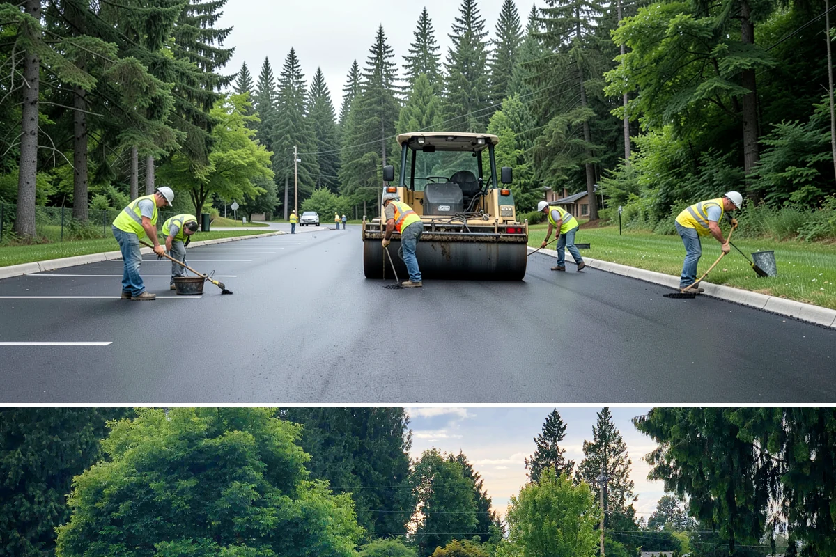 Shoulder Mowing in Bonney Lake, Pierce County, WA - Shoulder growth peaks from May through September, and late-summer passes are valuable for removing cured fuels before the...