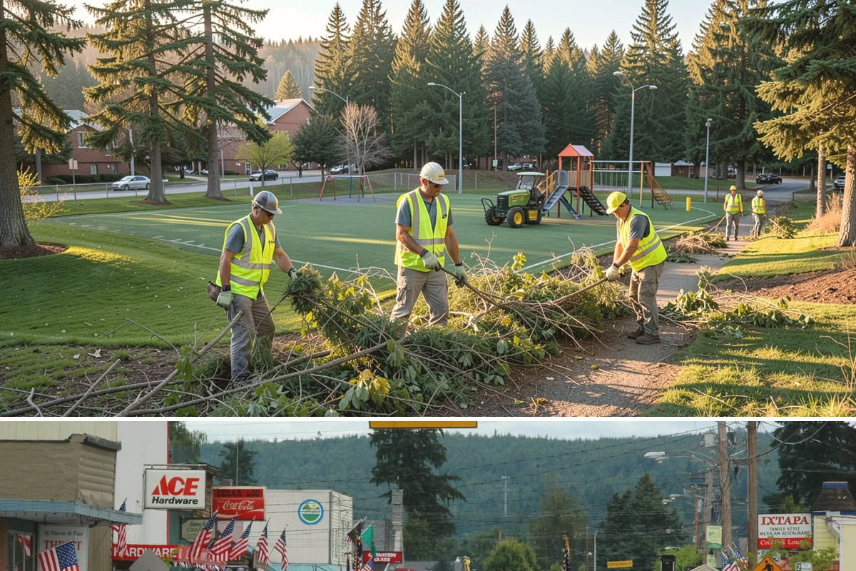 Shoulder Mowing in Carnation, King County, WA - Shoulder growth peaks from May through September, and late-summer passes are valuable for removing cured fuels before the...