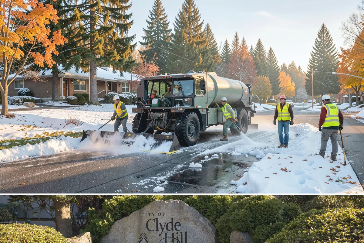 Shoulder Mowing in Clyde Hill, King County, WA - Shoulder growth peaks from May through September, and late-summer passes are valuable for removing cured fuels before the...