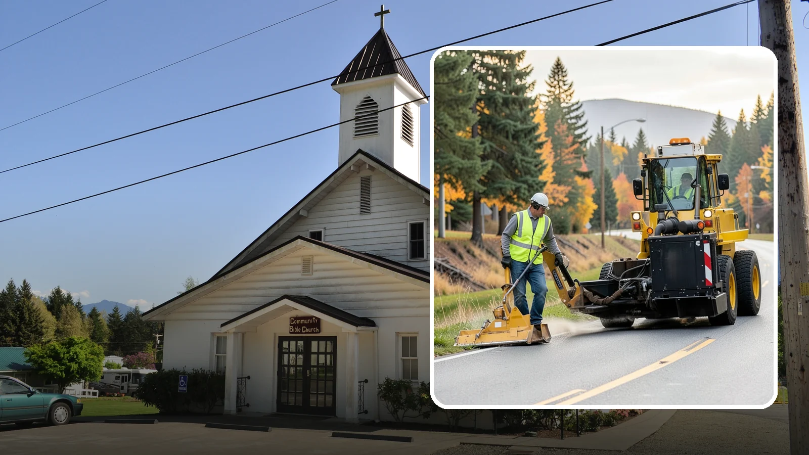 Shoulder Mowing in Concrete, Skagit County, WA - Targeted shoulder mowing that clears the paved-edge vegetation strip to protect pavement integrity and pedestrian safety.